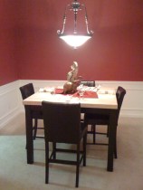 The addition of color makes a room pop with charm and personality