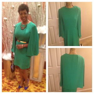 GreenCapeletDress